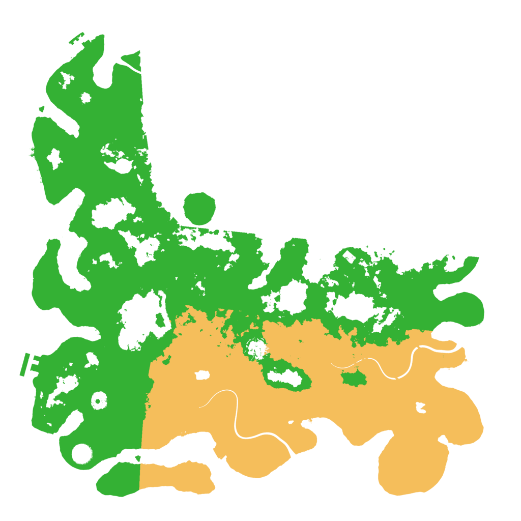 Biome Rust Map: Procedural Map, Size: 4500, Seed: 823681462