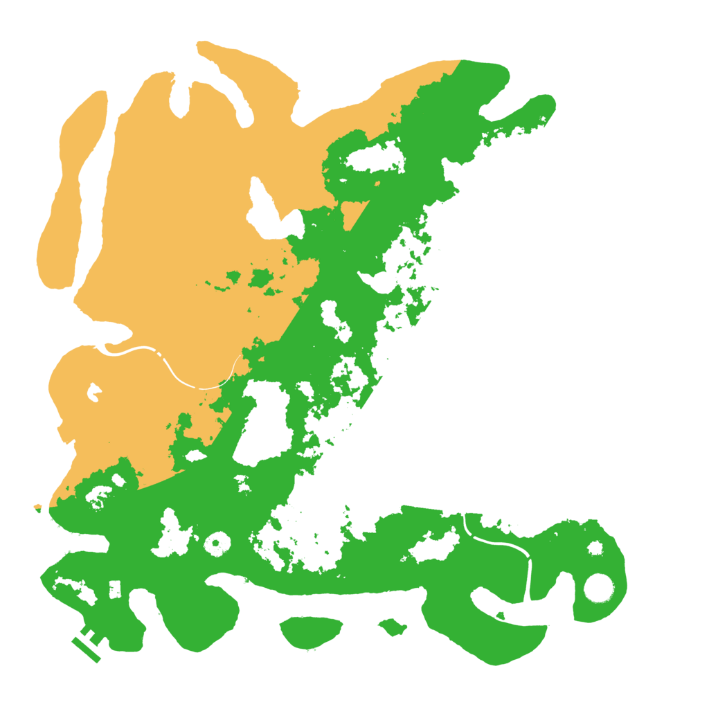 Biome Rust Map: Procedural Map, Size: 4250, Seed: 297913450