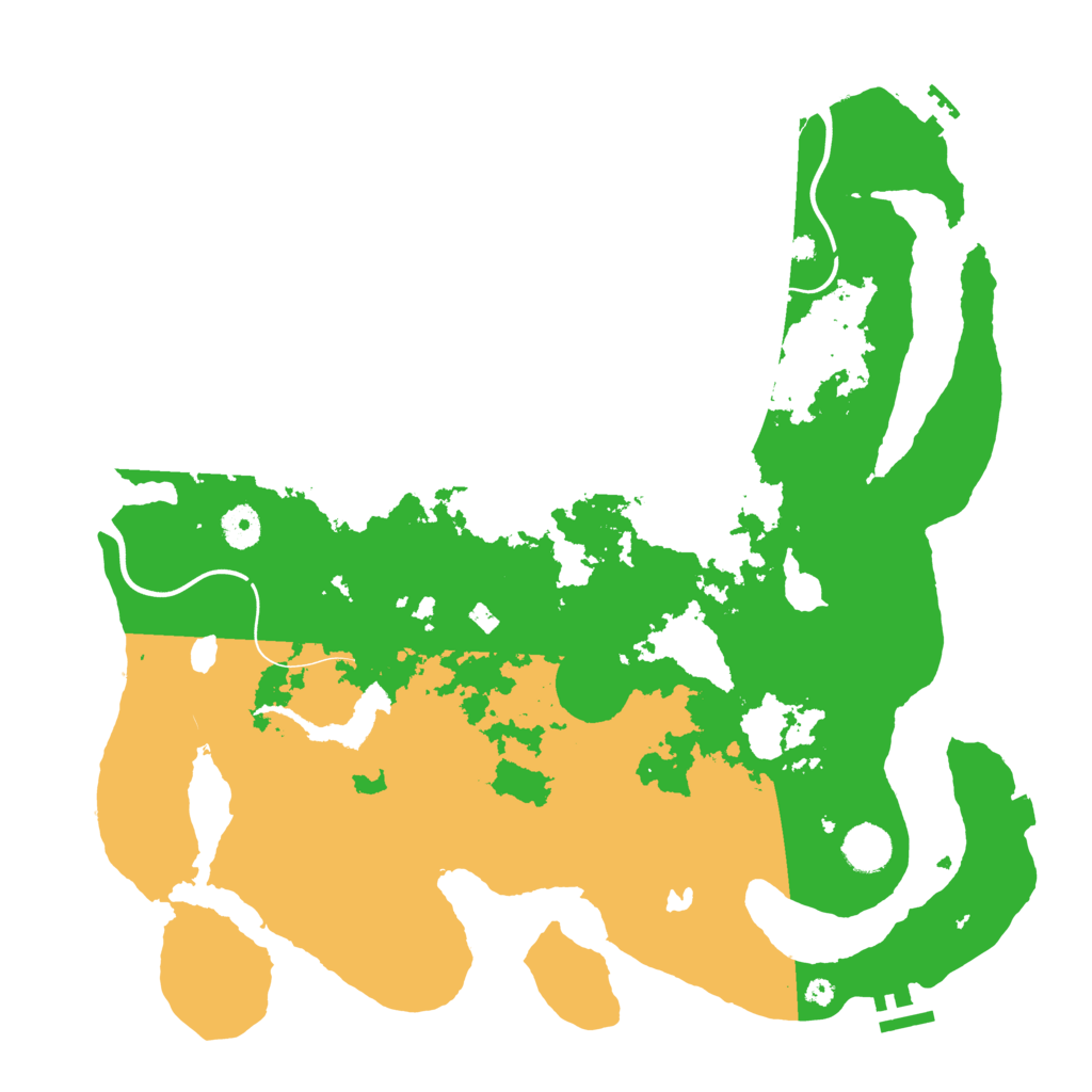 Biome Rust Map: Procedural Map, Size: 4000, Seed: 2057403794