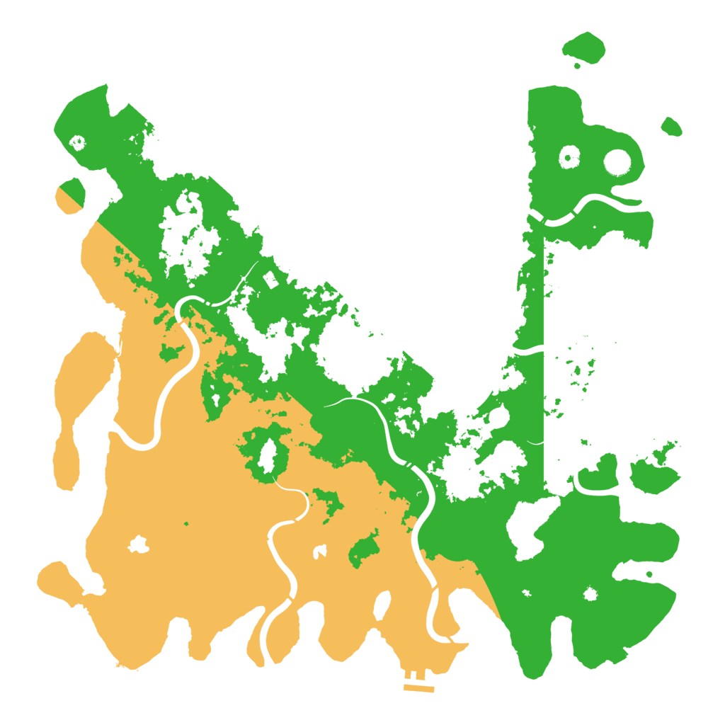 Biome Rust Map: Procedural Map, Size: 4800, Seed: 766334296