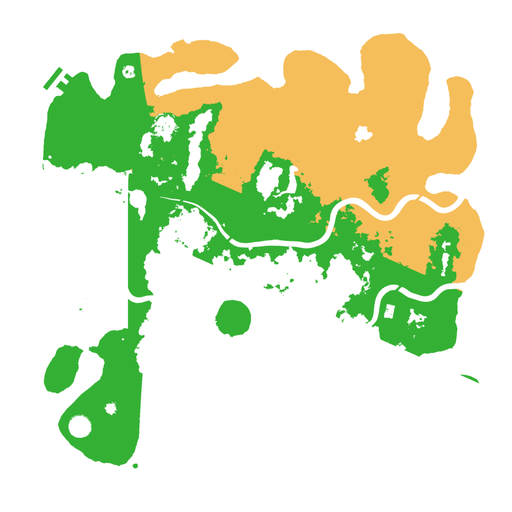 Biome Rust Map: Procedural Map, Size: 4000, Seed: 127864782