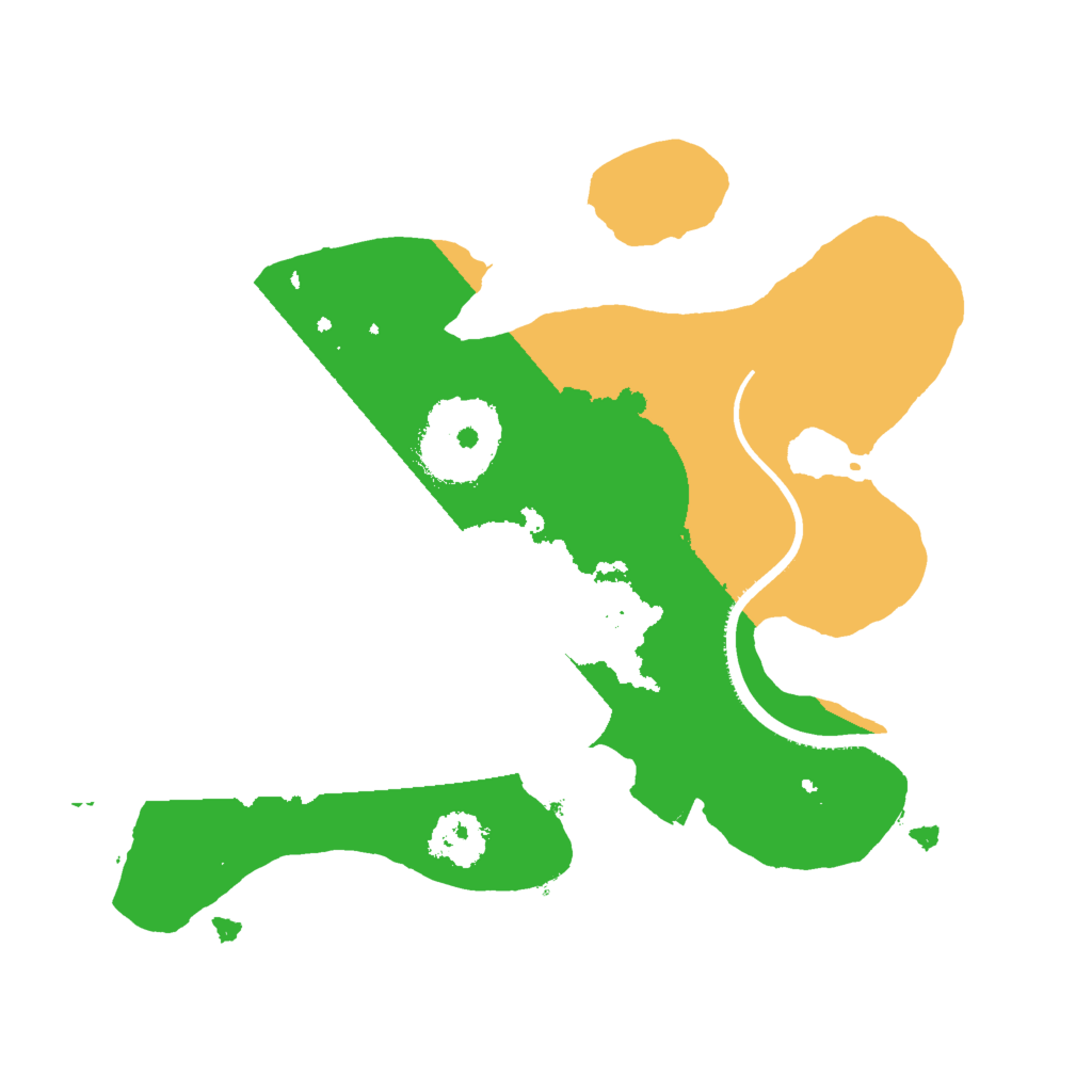 Biome Rust Map: Procedural Map, Size: 2000, Seed: 1560445923