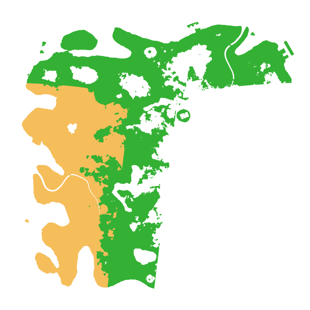 Biome Rust Map: Procedural Map, Size: 4000, Seed: 2055488964