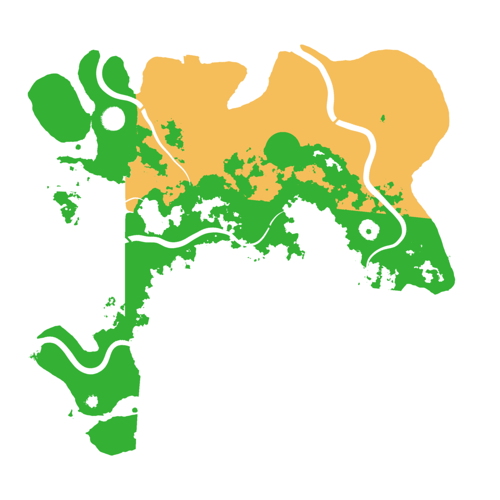 Biome Rust Map: Procedural Map, Size: 3750, Seed: 103230841