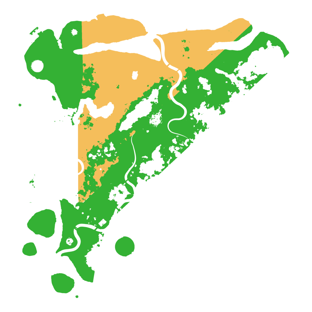 Biome Rust Map: Procedural Map, Size: 4500, Seed: 1654065695