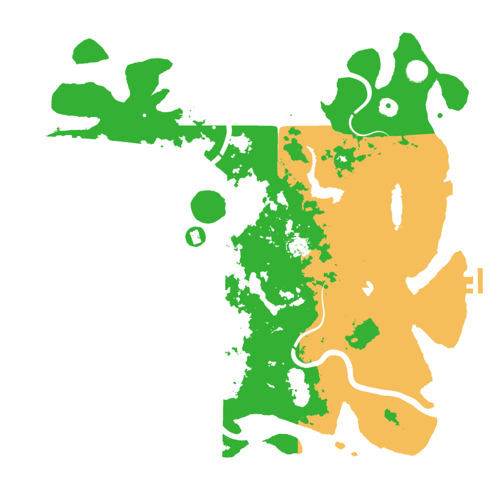 Biome Rust Map: Procedural Map, Size: 4000, Seed: 487346734
