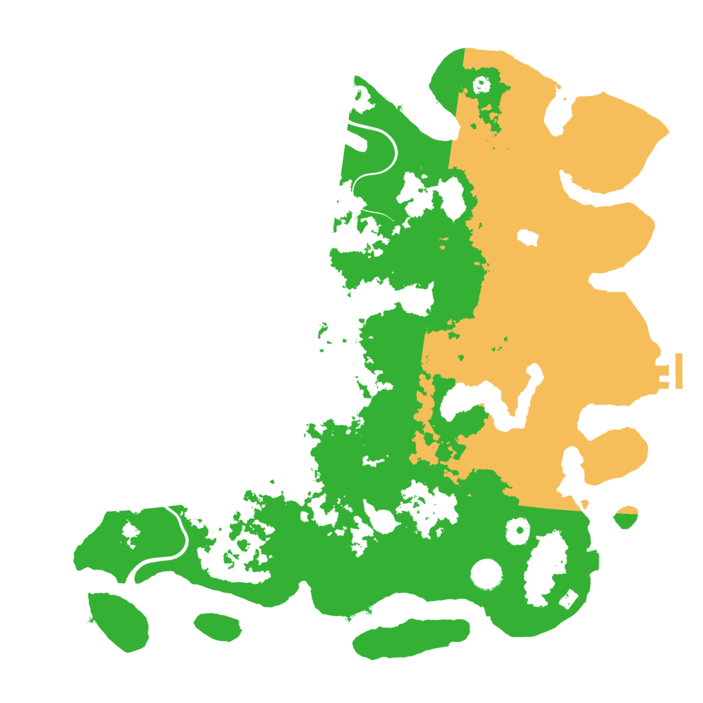 Biome Rust Map: Procedural Map, Size: 4000, Seed: 641950823
