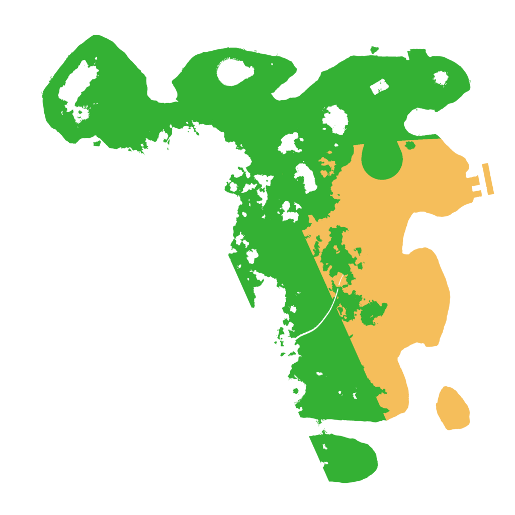 Biome Rust Map: Procedural Map, Size: 3300, Seed: 384248393