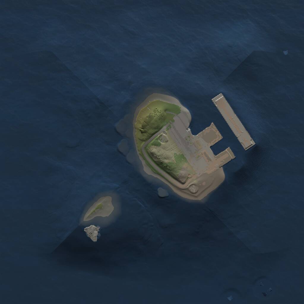 Rust Map: Procedural Map, Size: 1000, Seed: 785679793, 2 Monuments