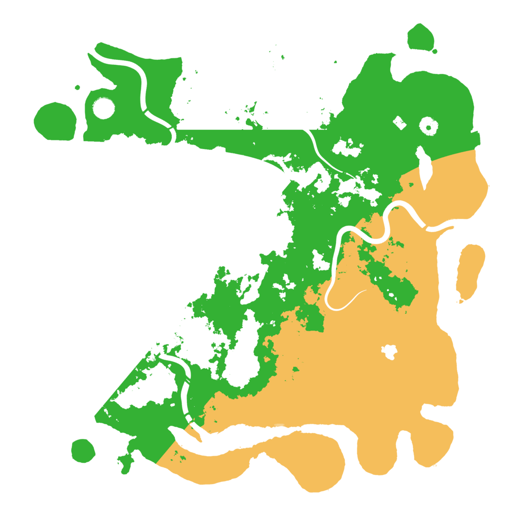 Biome Rust Map: Procedural Map, Size: 4250, Seed: 2091014049