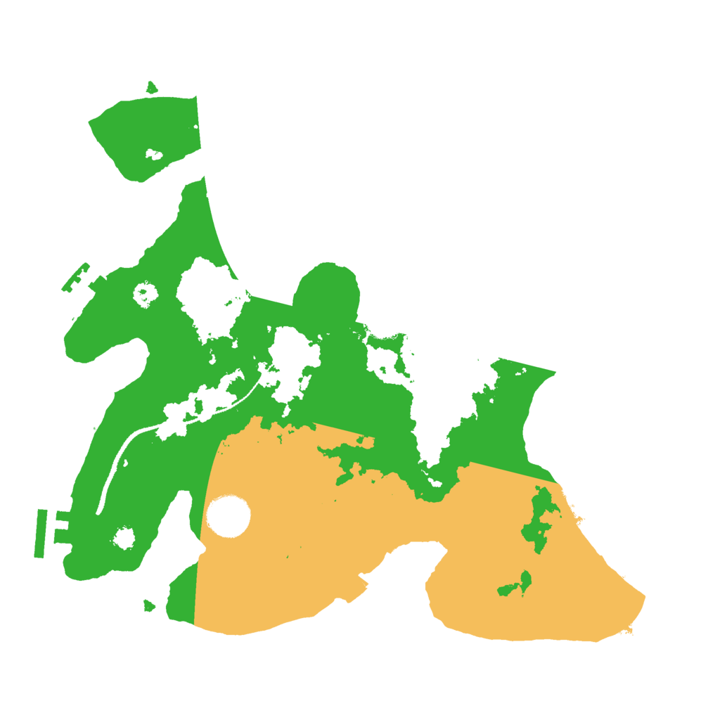 Biome Rust Map: Procedural Map, Size: 3000, Seed: 5882