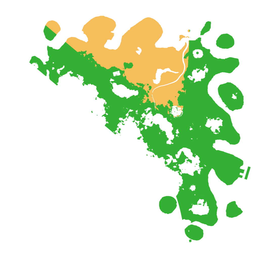 Biome Rust Map: Procedural Map, Size: 4000, Seed: 22516