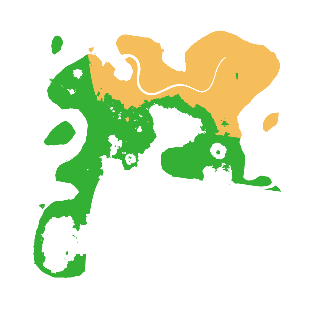 Biome Rust Map: Procedural Map, Size: 3000, Seed: 1013951758