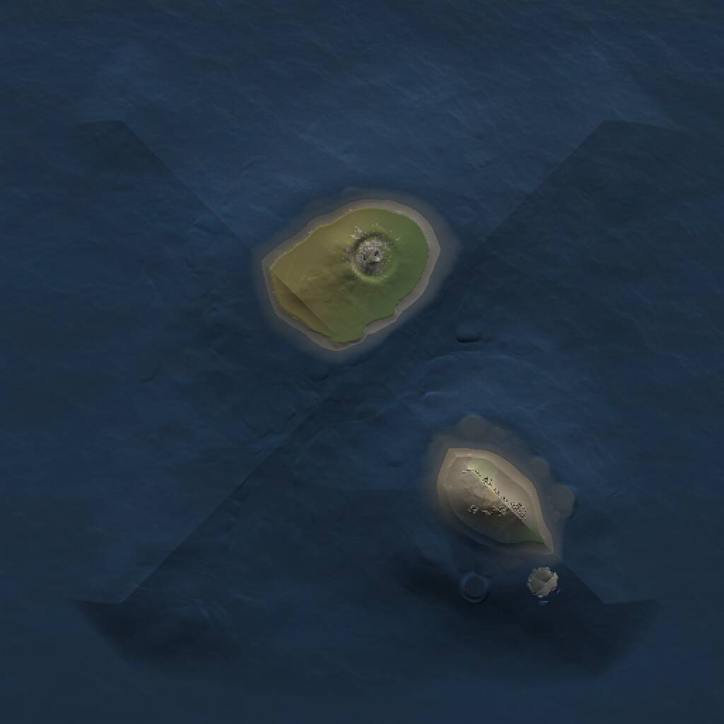 Rust Map: Procedural Map, Size: 1000, Seed: 868205737, 1 Monuments