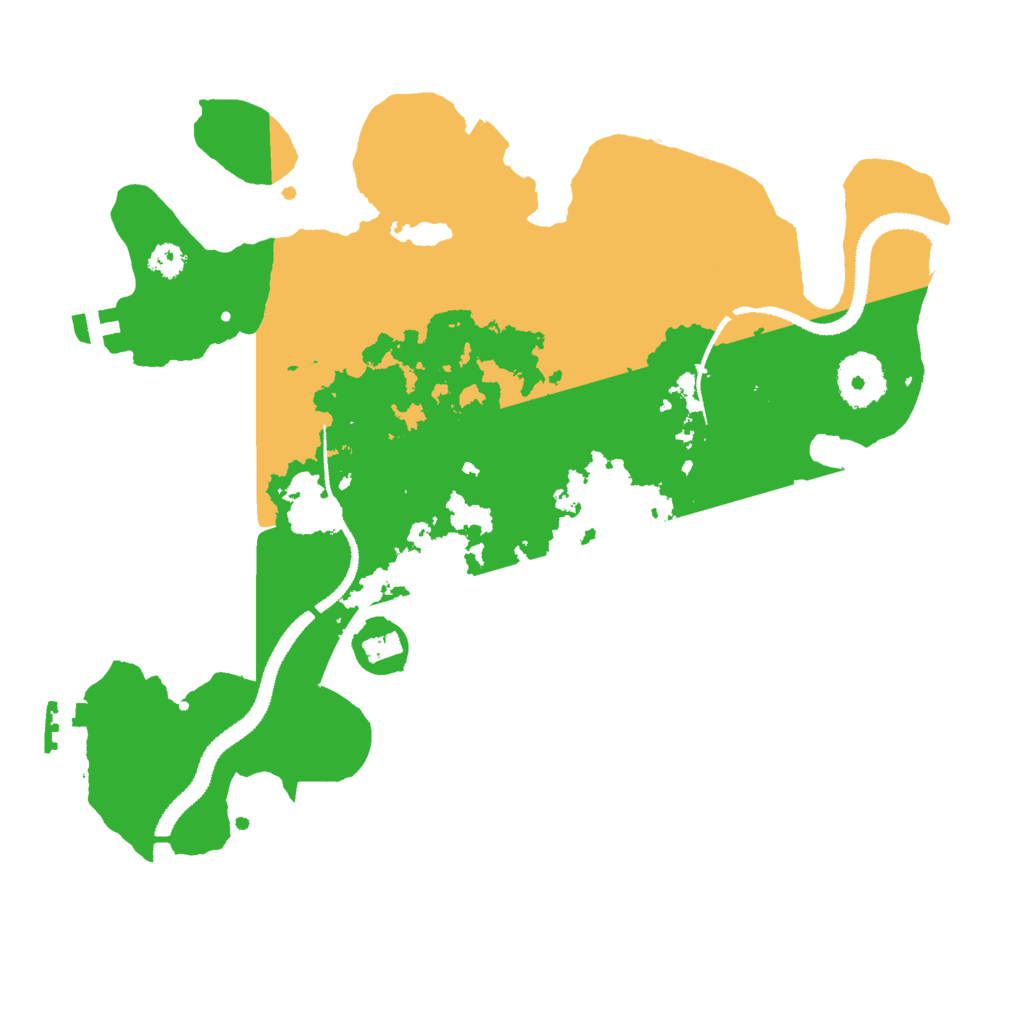 Biome Rust Map: Procedural Map, Size: 3000, Seed: 633923943