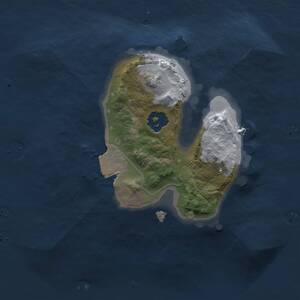 Thumbnail Rust Map: Procedural Map, Size: 1500, Seed: 853191760, 1 Monuments