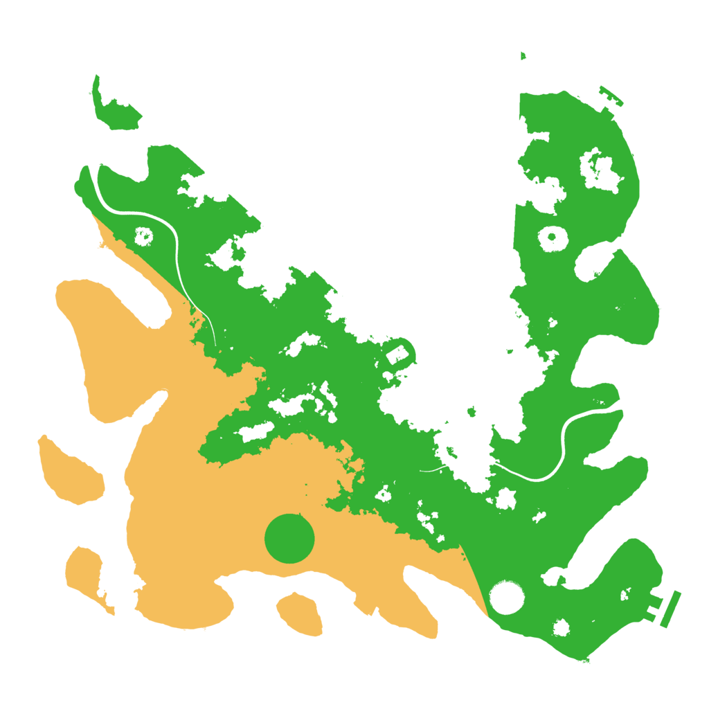 Biome Rust Map: Procedural Map, Size: 3750, Seed: 411540300