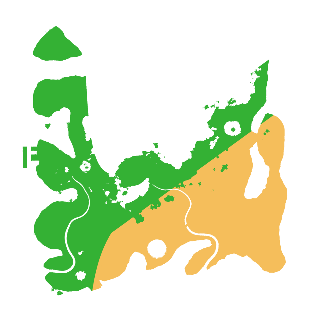 Biome Rust Map: Procedural Map, Size: 3000, Seed: 1441439283