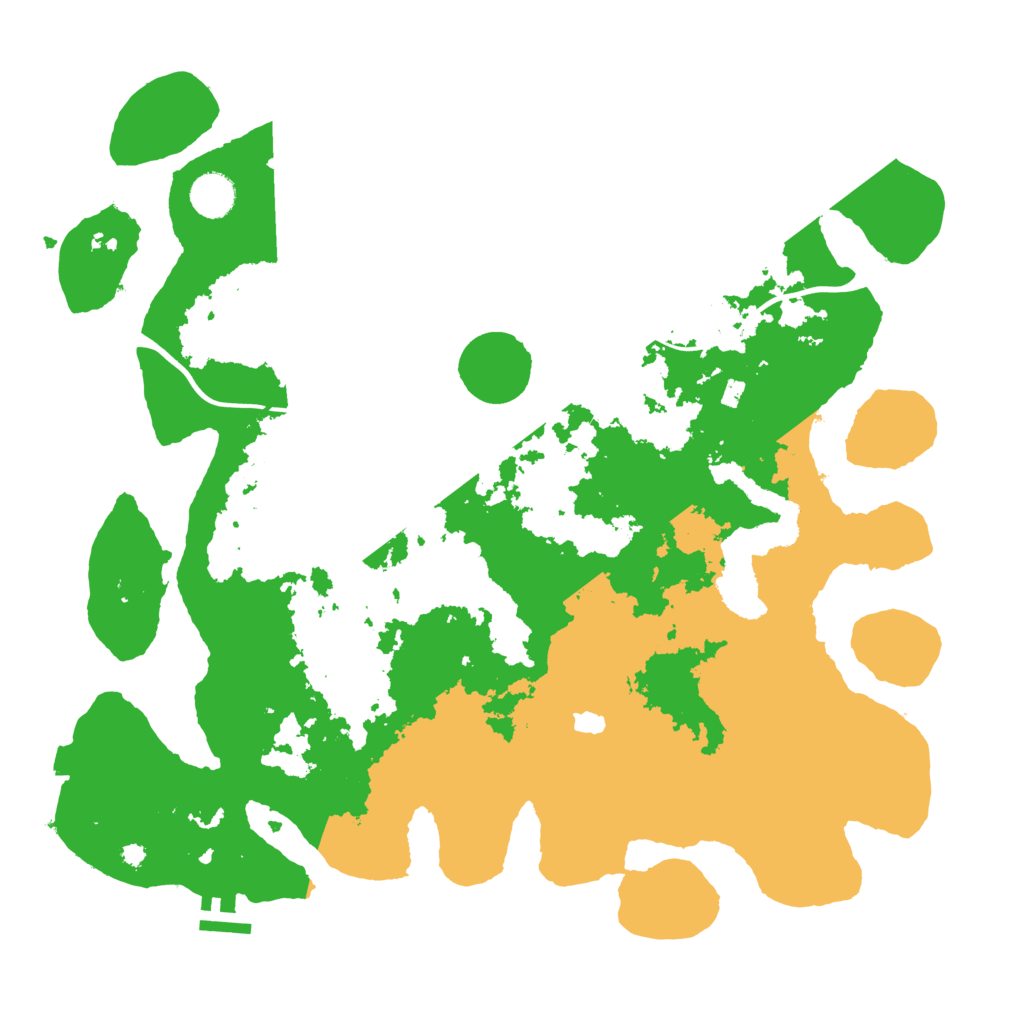 Biome Rust Map: Procedural Map, Size: 4000, Seed: 61784