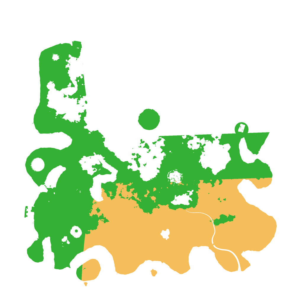 Biome Rust Map: Procedural Map, Size: 4000, Seed: 26945