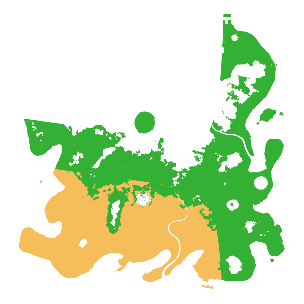Biome Rust Map: Procedural Map, Size: 4000, Seed: 648282