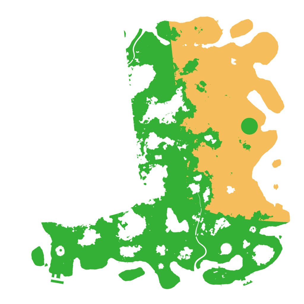 Biome Rust Map: Procedural Map, Size: 4800, Seed: 242596802