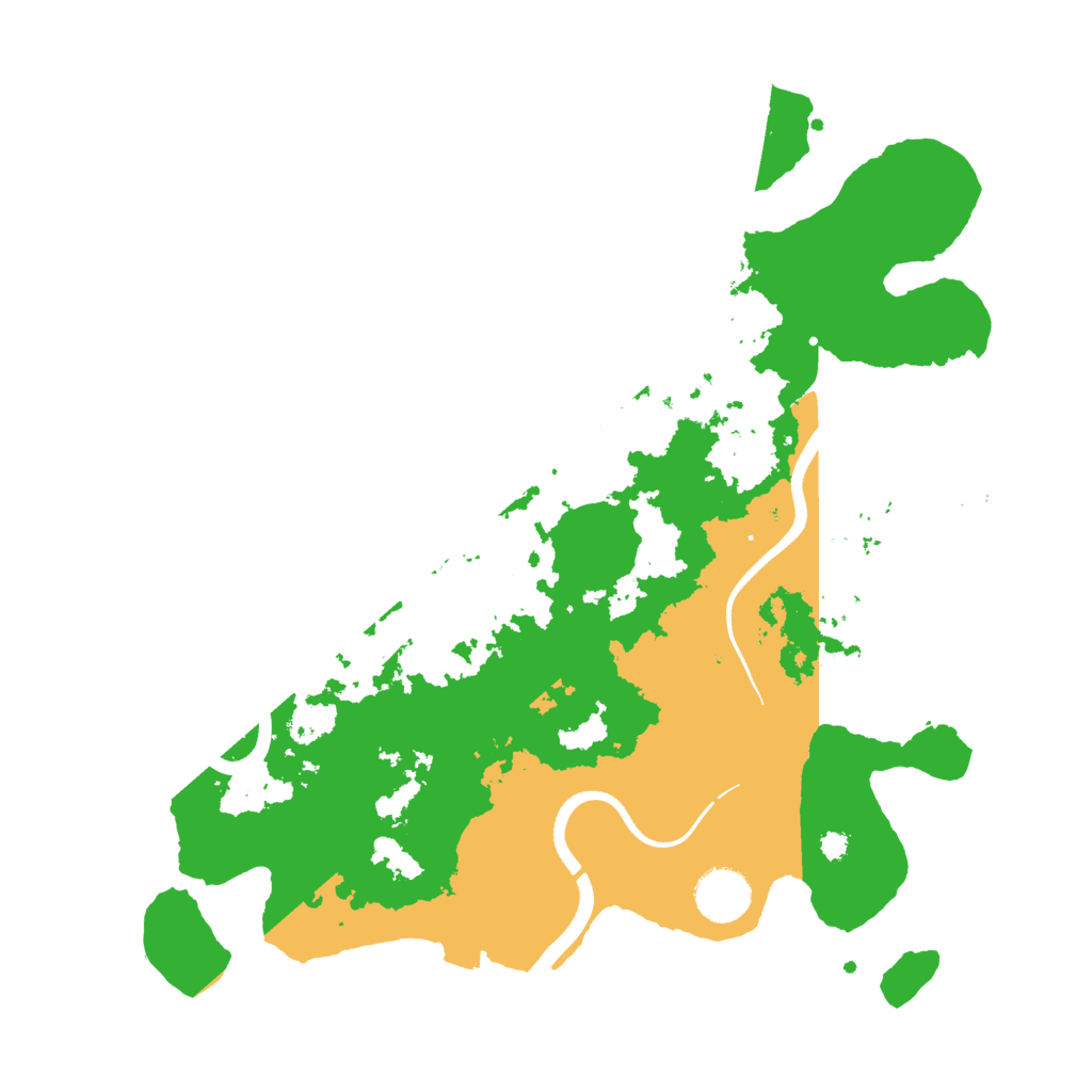 Biome Rust Map: Procedural Map, Size: 3500, Seed: 1180266936