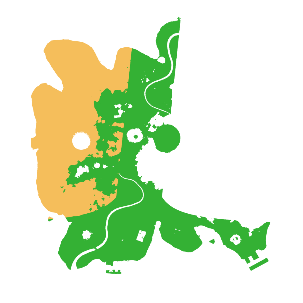 Biome Rust Map: Procedural Map, Size: 3000, Seed: 1909700907