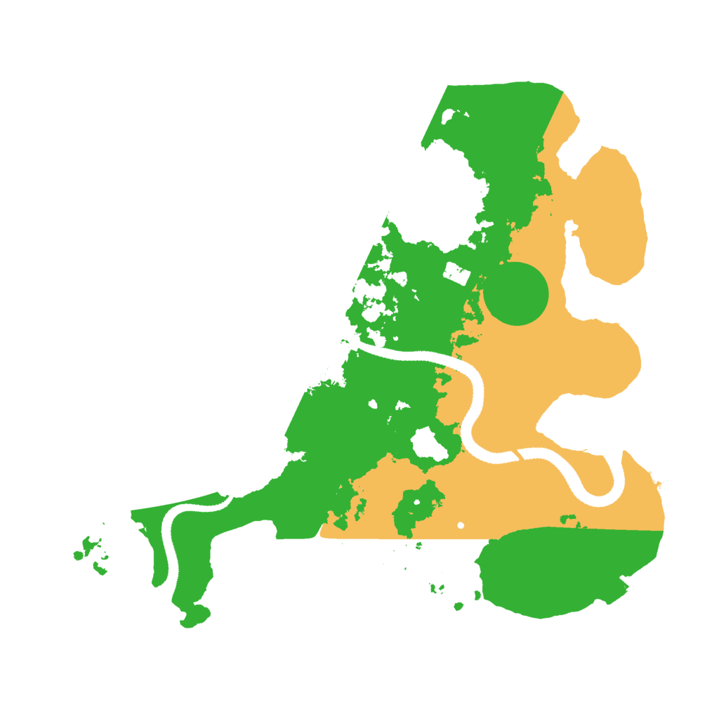 Biome Rust Map: Procedural Map, Size: 3000, Seed: 484921347