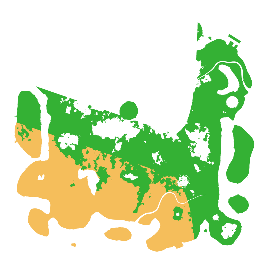 Biome Rust Map: Procedural Map, Size: 4000, Seed: 717289562