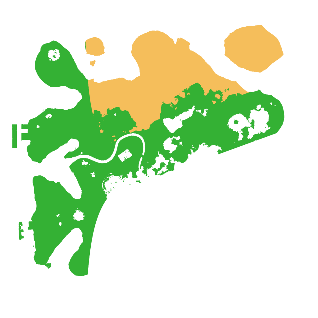 Biome Rust Map: Procedural Map, Size: 2700, Seed: 1085574452