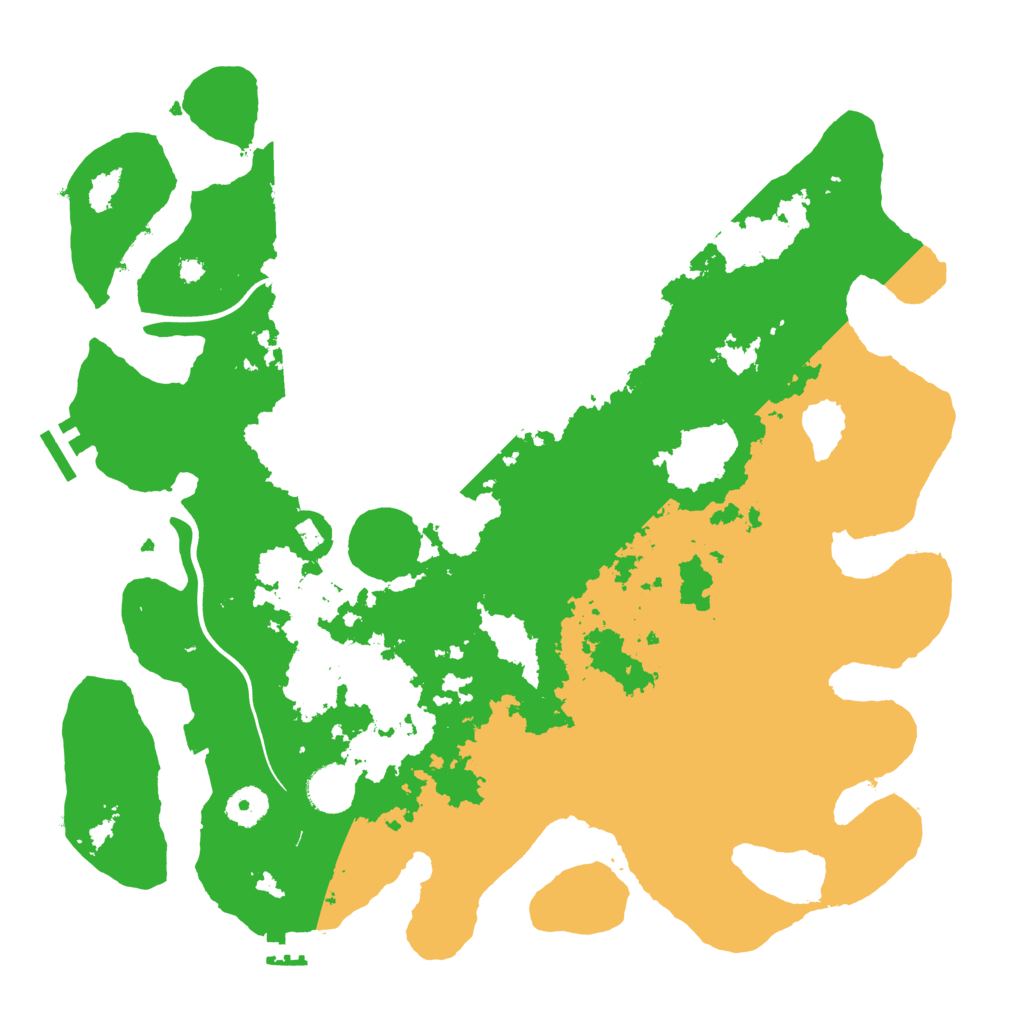 Biome Rust Map: Procedural Map, Size: 3800, Seed: 1572465974