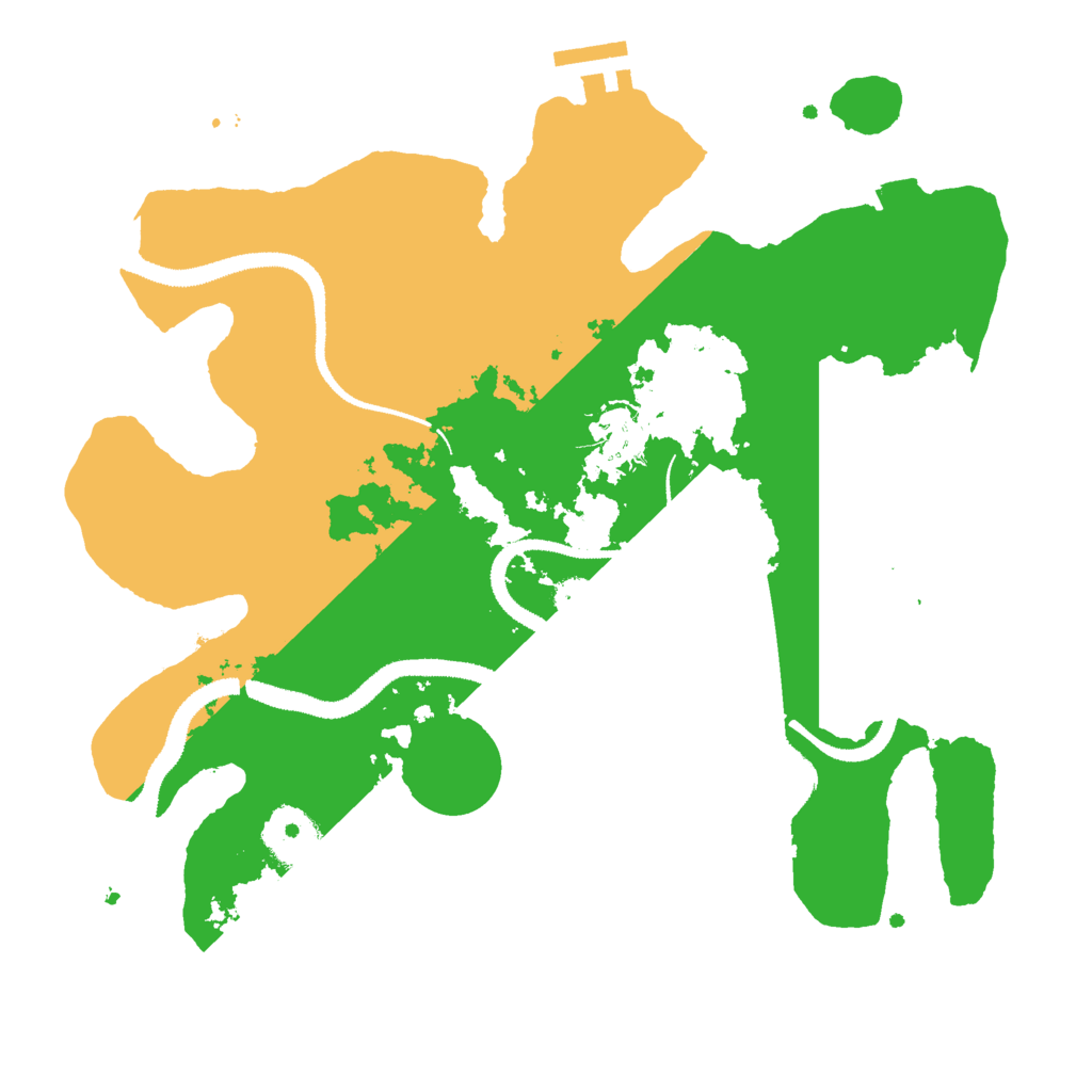 Biome Rust Map: Procedural Map, Size: 3000, Seed: 2016537852