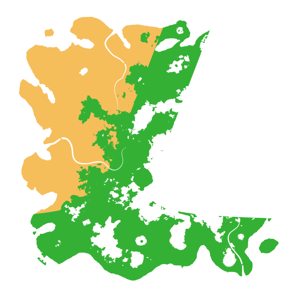 Biome Rust Map: Procedural Map, Size: 4250, Seed: 570709403