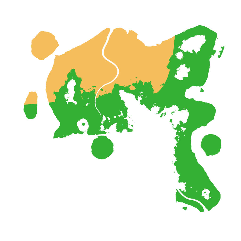 Biome Rust Map: Procedural Map, Size: 3000, Seed: 1621223514