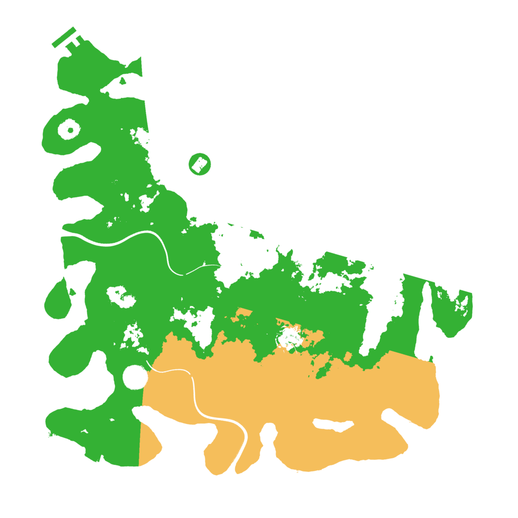 Biome Rust Map: Procedural Map, Size: 3750, Seed: 2034787649