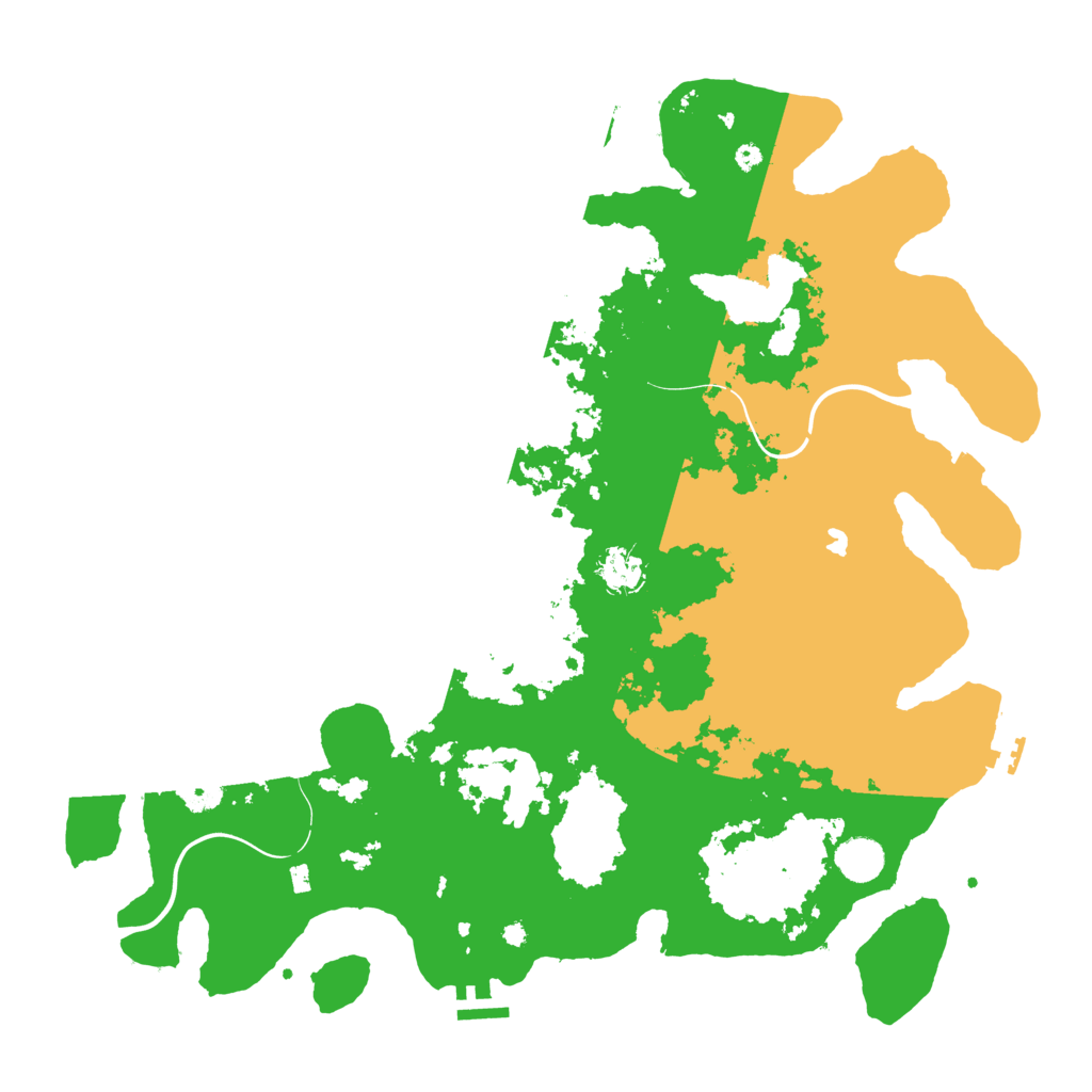 Biome Rust Map: Procedural Map, Size: 4250, Seed: 329292842