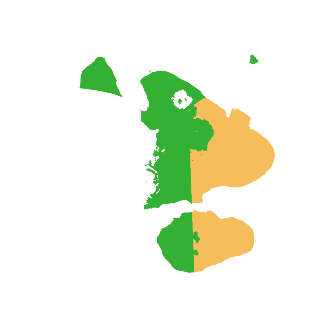 Biome Rust Map: Procedural Map, Size: 1751, Seed: 874029958