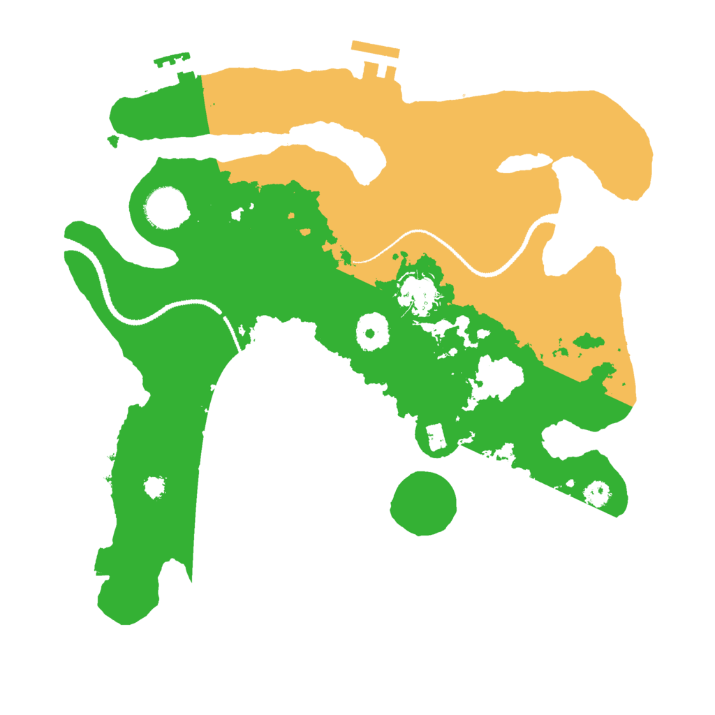 Biome Rust Map: Procedural Map, Size: 3000, Seed: 913756507