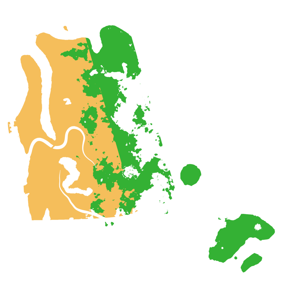 Biome Rust Map: Procedural Map, Size: 4000, Seed: 1873192918