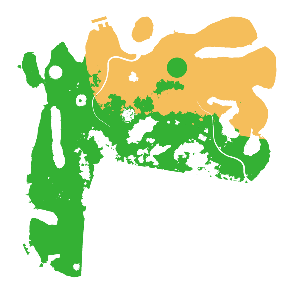 Biome Rust Map: Procedural Map, Size: 4000, Seed: 874314379