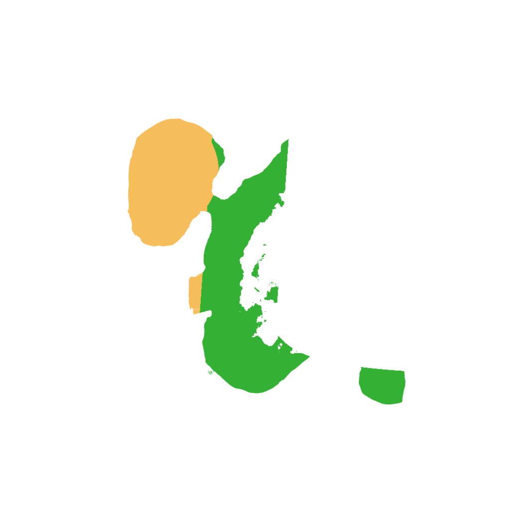 Biome Rust Map: Procedural Map, Size: 1600, Seed: 2342