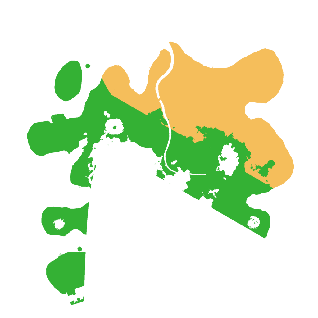 Biome Rust Map: Procedural Map, Size: 2750, Seed: 1124885936