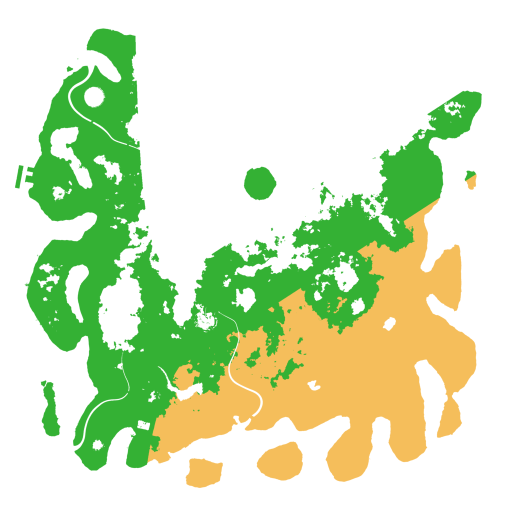 Biome Rust Map: Procedural Map, Size: 4500, Seed: 1344735003