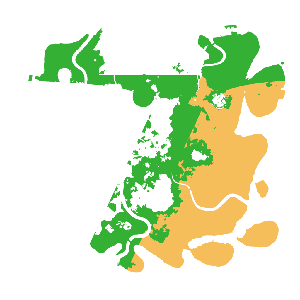 Biome Rust Map: Procedural Map, Size: 3800, Seed: 2014101994