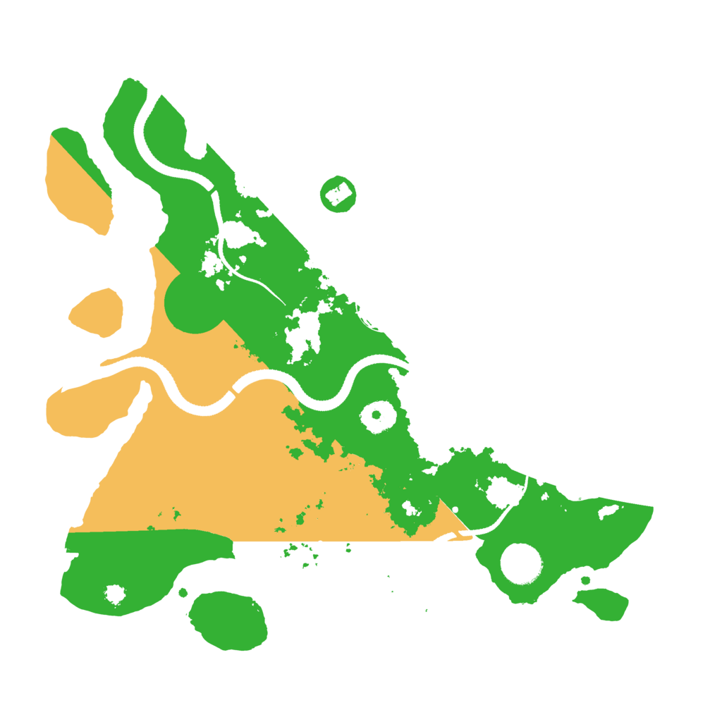 Biome Rust Map: Procedural Map, Size: 3250, Seed: 1397357845