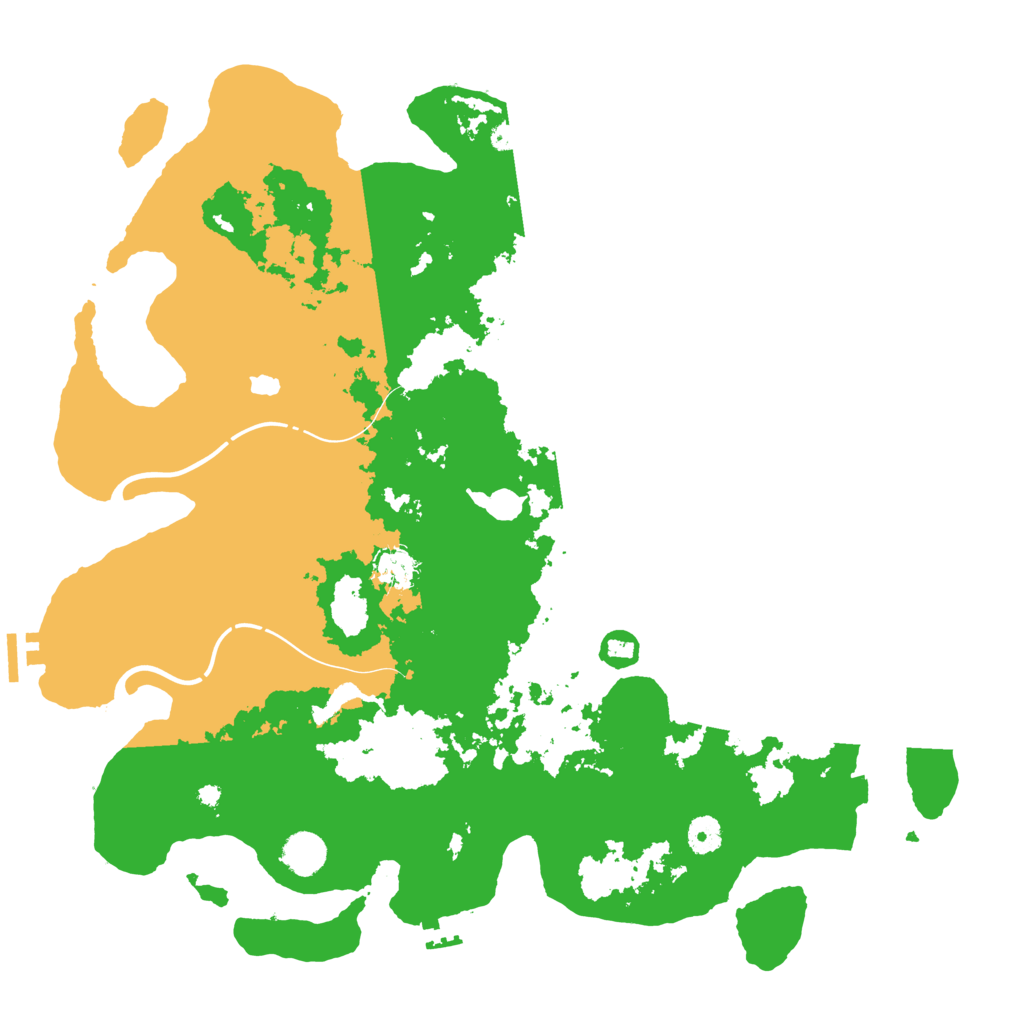 Biome Rust Map: Procedural Map, Size: 4250, Seed: 246054439