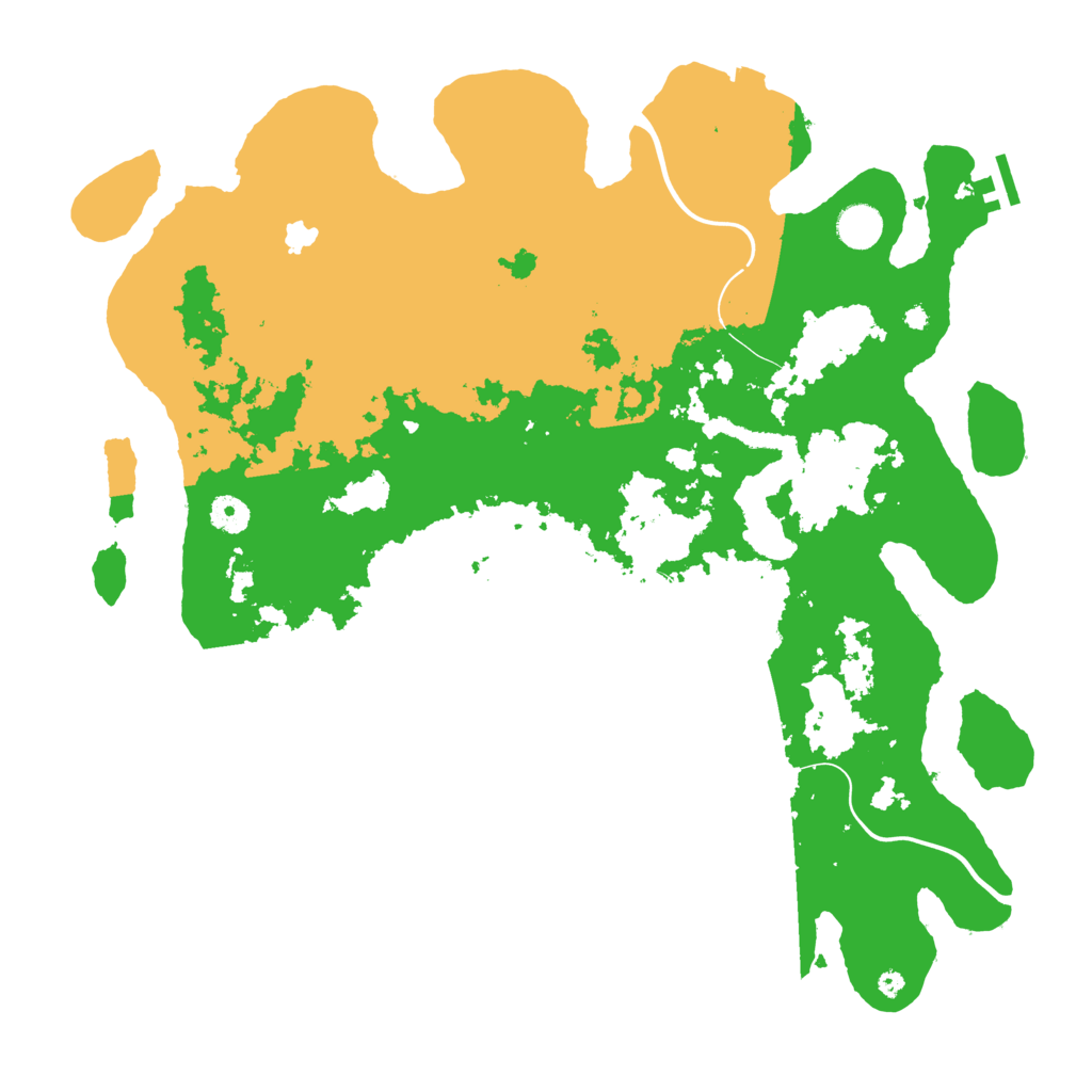 Biome Rust Map: Procedural Map, Size: 4250, Seed: 561901