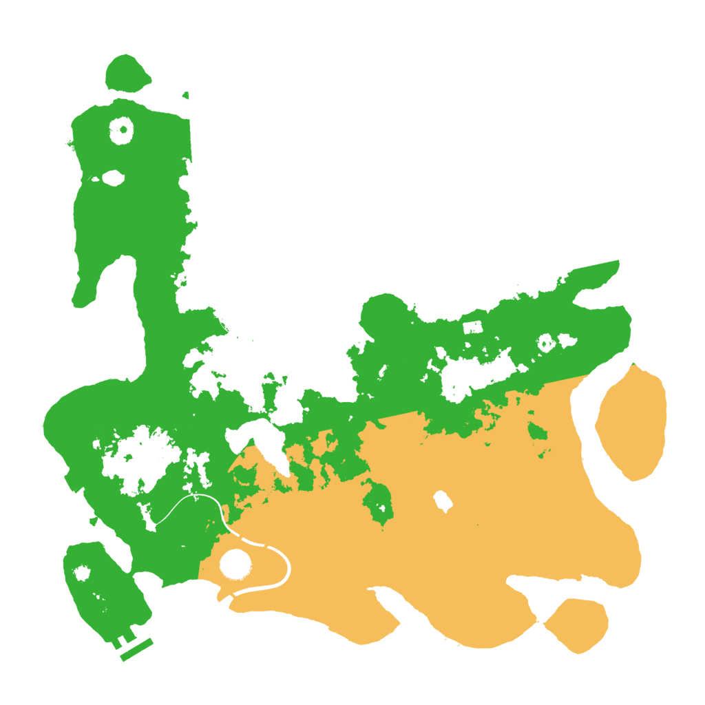 Biome Rust Map: Procedural Map, Size: 4000, Seed: 658390730