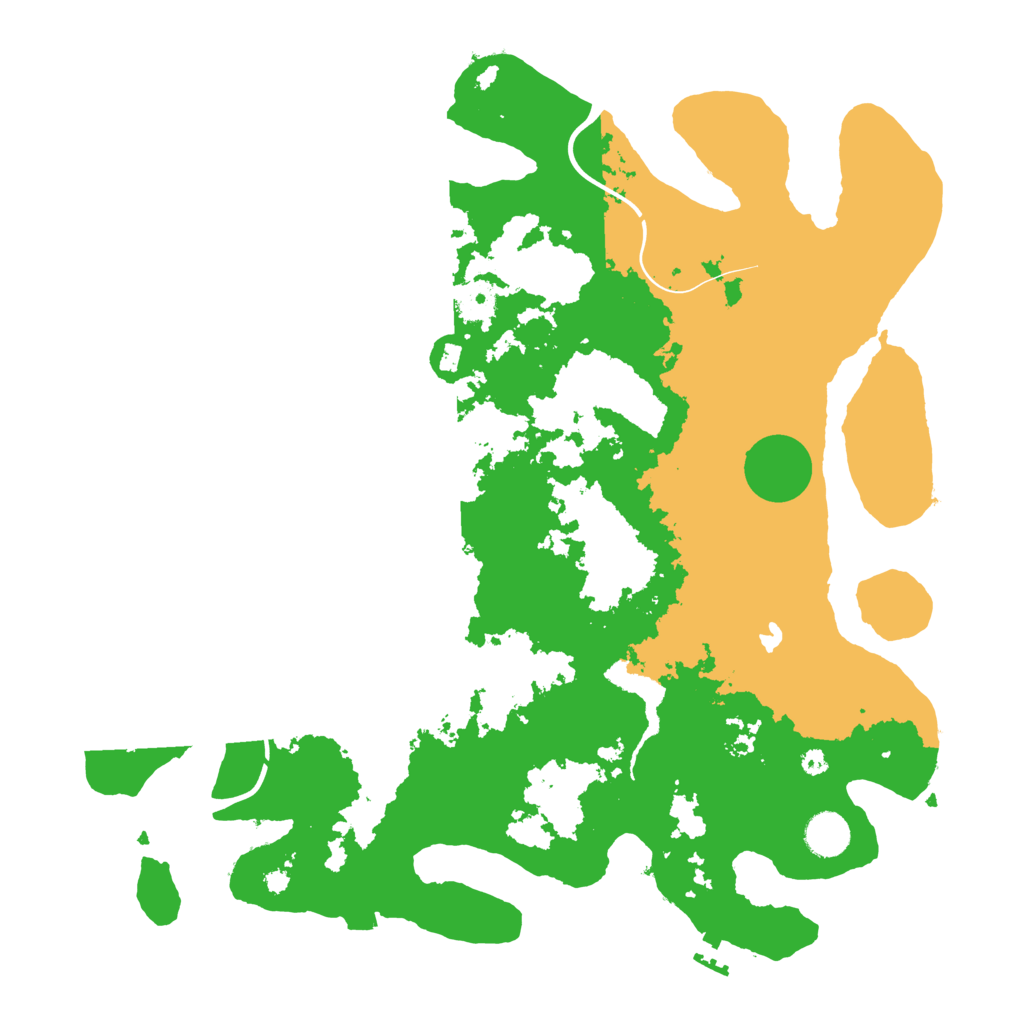 Biome Rust Map: Procedural Map, Size: 4000, Seed: 528701174